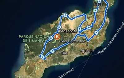 iles canaries (tour de l'île)