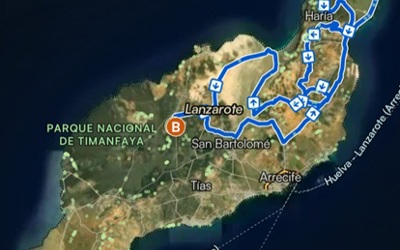 iles canaries (les bosses au départ de mancha blanca)